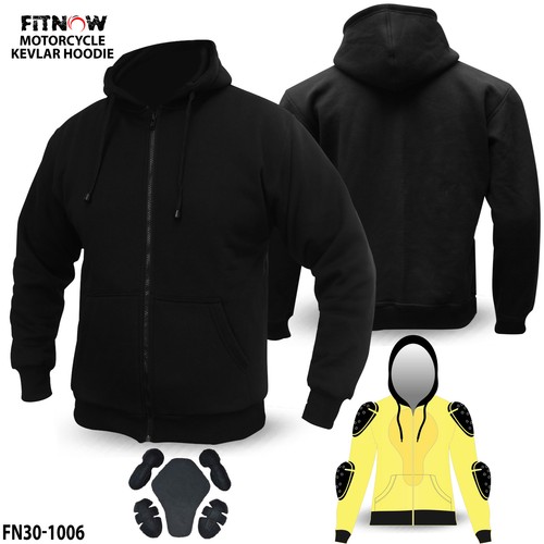 Motorcycle kavlar hoodie - kavlar, hoody