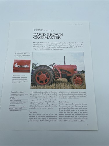 1947 david brown cropmaster - 1947,
