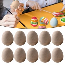 10Pcs Paper Mache Easter Eggs