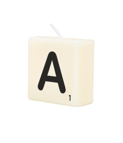 Letter candle a - letter,