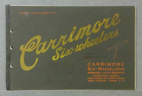 1927 carrimore six wheelers - carrimore,