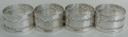 Vintage napkin rings epns 4 - napkin,