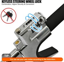 Car Steering Wheel Lock Anti