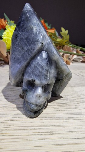 Labradorite crystal skull - crystal,
