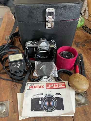 Pentax 35mm camera - me,