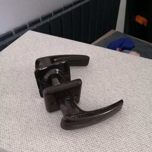 Vintage bakelite door - door, handles.