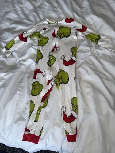 Grinch footless zip - grinch,