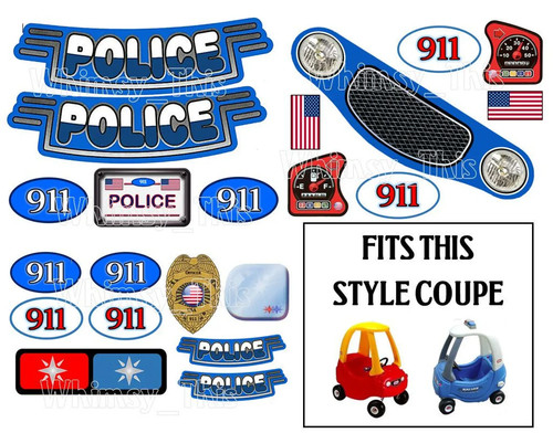 Replacement decals fit little - replacement,