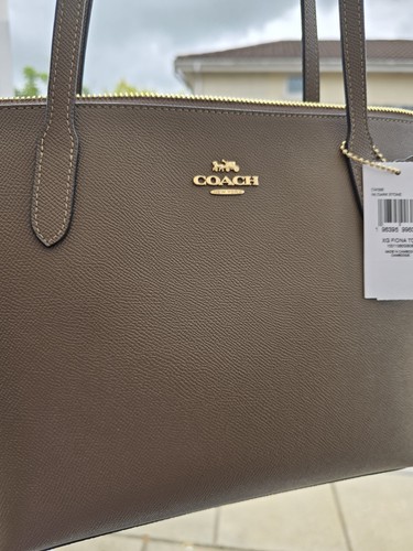 Coach fiona zip tote handbag - coach,