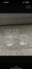 Britvic mixer glasses vintage good condition