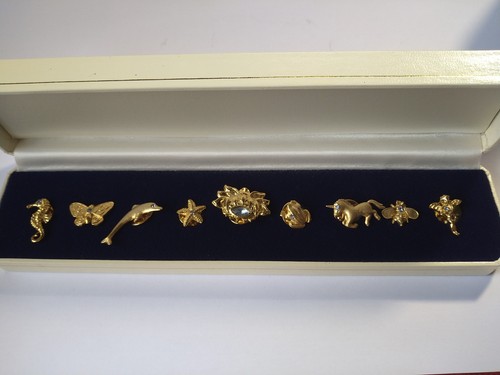 Lapel pin boxed gift set - gift,
