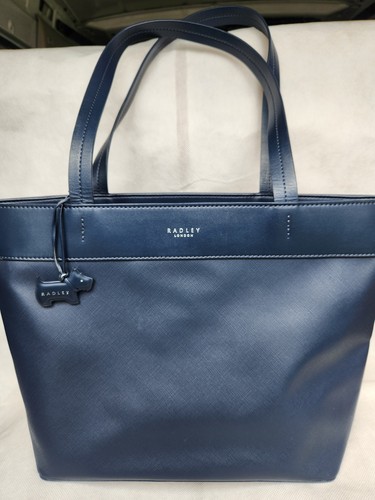 Radley navy blue leather - radley,