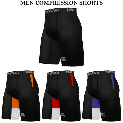 Gym running compression shorts - gym,
