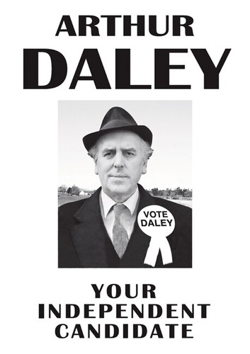Minder vote for arthur daley - for,