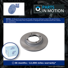 2x Brake Discs Pair Solid fits