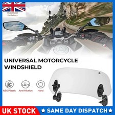Motorcycle Clip On Windshield