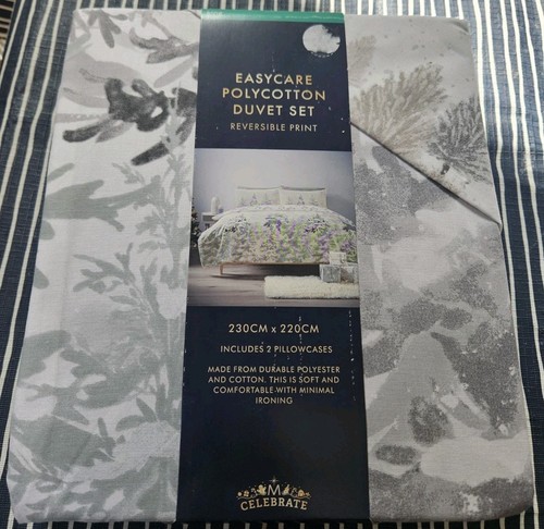 Reversible duvet set king - reversible,