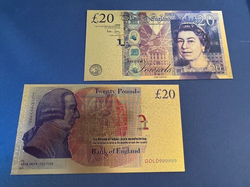 Twenty pound polymer - £20,