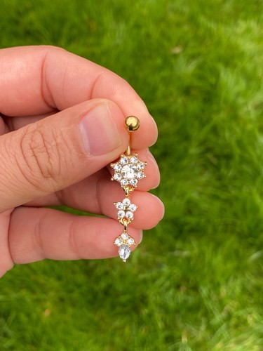 Belly bars navel button - belly,