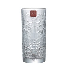 RCR Tattoo Hi Ball Glasses – Set of 6, 370ml Luxion Crystal (Open Box)