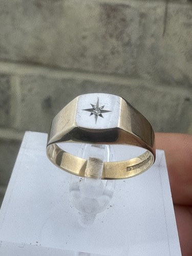 9ct white yellow gold - (375),