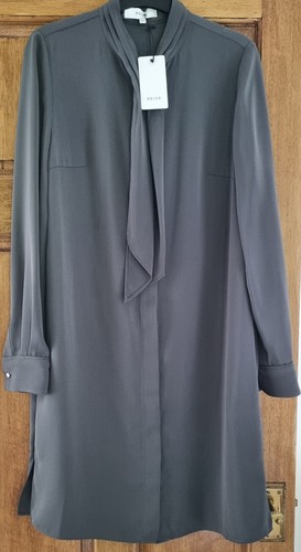 Reiss hue tie neck - shirt, dress