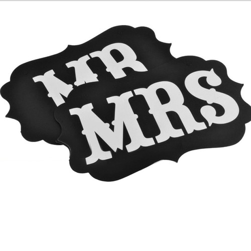 Wedding photo props miss - ,