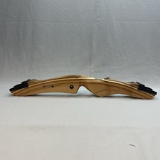 Beautiful Mybo Recurve Riser VGC Natural Wood Right Handed 23"