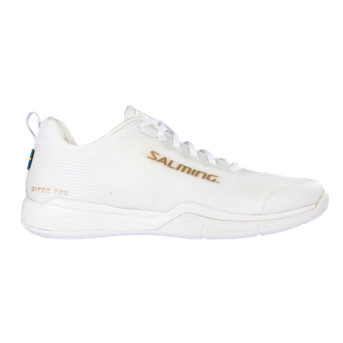 Salming viper pro - pro, (white/gold)