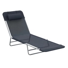 Sun Bed Chair Garden Lounger