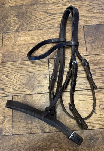 Pony size brown english - brown,