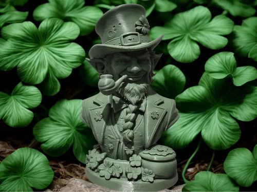 Leprechaun bust st - leprechaun,