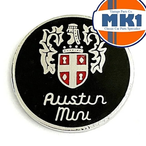 Classic austin mini - austin, shield