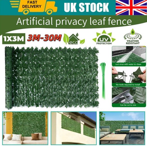 30m artificial hedge roll - roll, fake