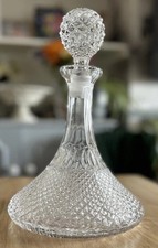 Vintage large captains crystal - large,
