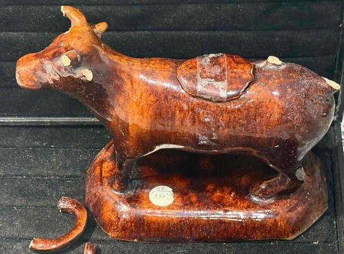 Antique bennington rockingham - bennington,