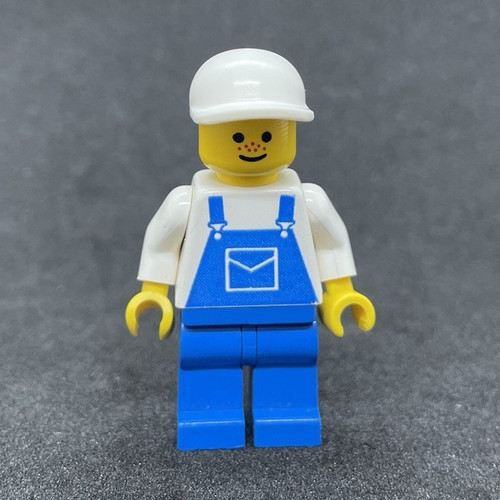 Lego mechanic minifigure - minifigure, blue