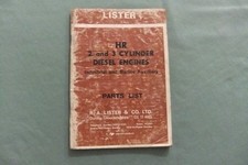 Lister HR 2 and 3 cylinder