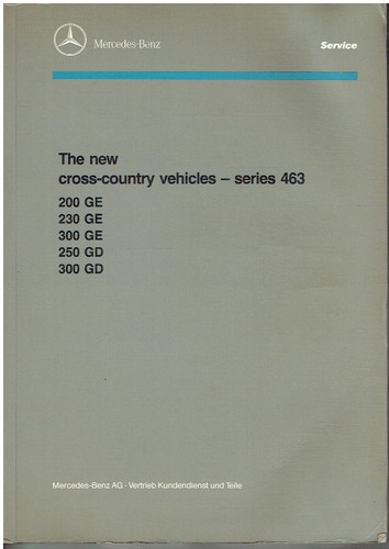 Mercedes benz wagen w463 - benz,
