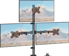 [Read Description]Bracwiser Triple Fully Adjustable Monitor Arm Stand Mount 80cm