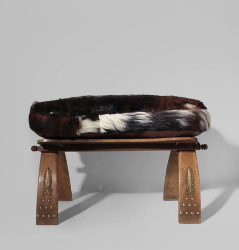 Cowhide camel saddle - cowhide,