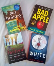 PSYCHOLOGICAL THRILLER 4 P/B BOOKS BUNDLE *VGC Louise Candlish, Alice Hunter +2