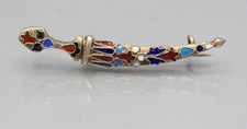 Russian Enamelled Silver Saber