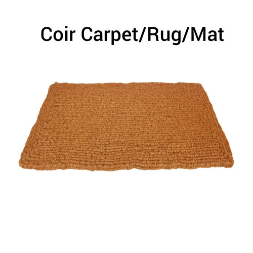 Hand weave durable coir carpet - hand,