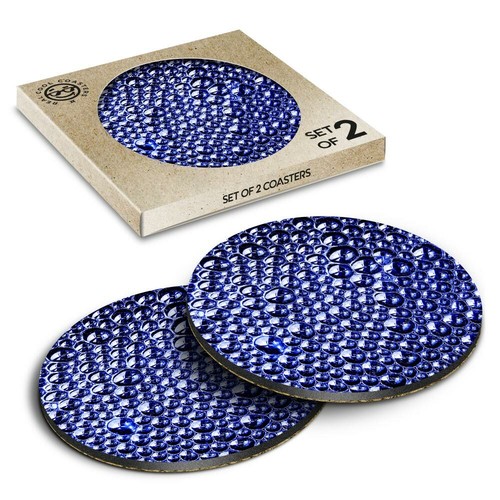 Boxed round coasters - round,
