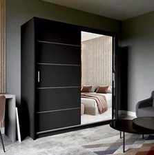 Lyon Sliding 2 Doors Wardrobe