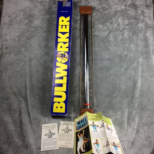 Vintage brown bullworker - vintage,