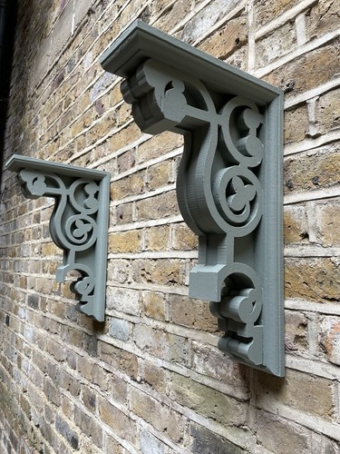 Reclaimed corbels wood - /,