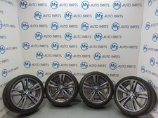 BMW 442M GENUINE OEM ALLOY WHEELS & TYRES SET 7852493 7852494 F30 F31 F32 F36