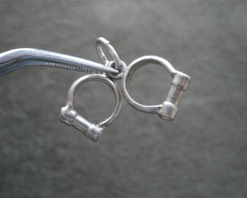 Pair handcuffs manacles - handcuffs,